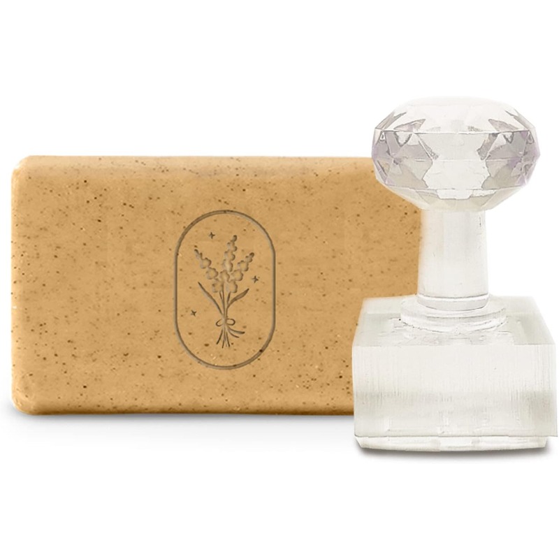 Soap Making Starter Kit - ختم أكريليك منقوش صابون ، كوكي
