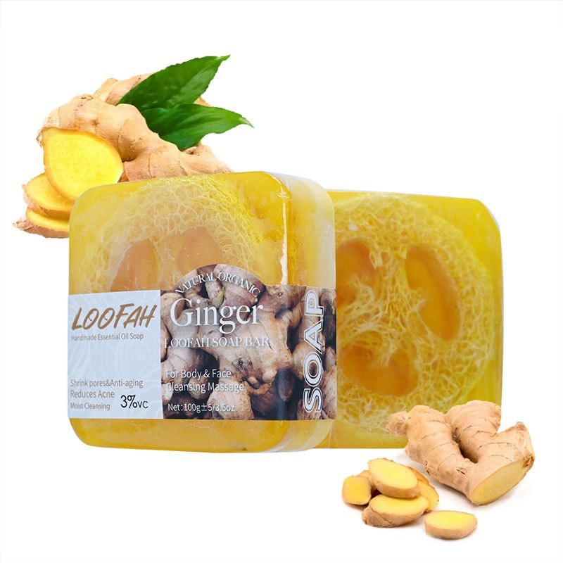 Soap Making Glycerin - 100 جرام من صابون اللوف والزنجبيل
