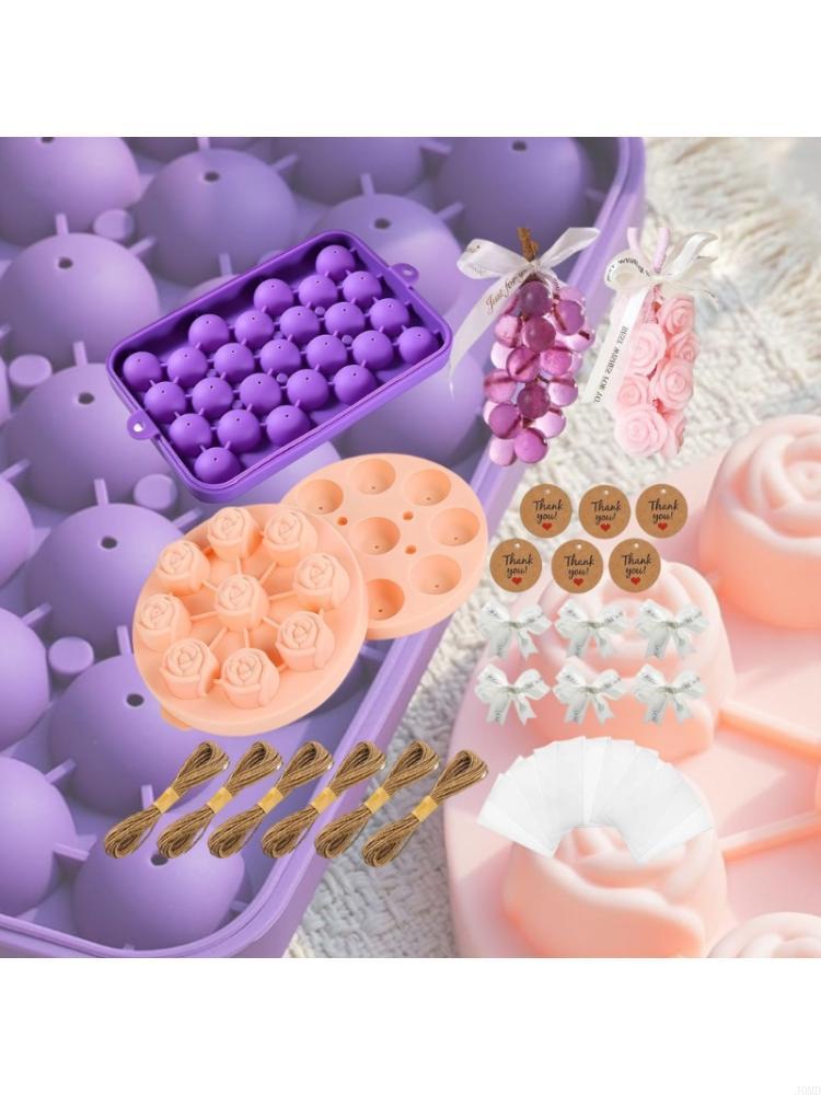 Soap Making Starter Kit - مجموعة صنع الصابون 26 قطعة مع