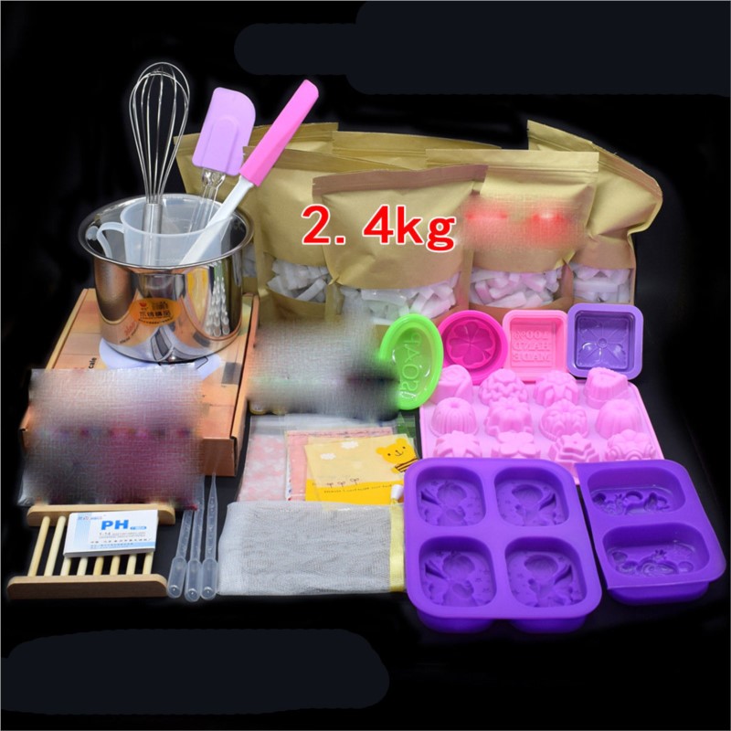 Soap Making Starter Kit - مجموعة أدوات صنع يدوية إبداعية سهلة