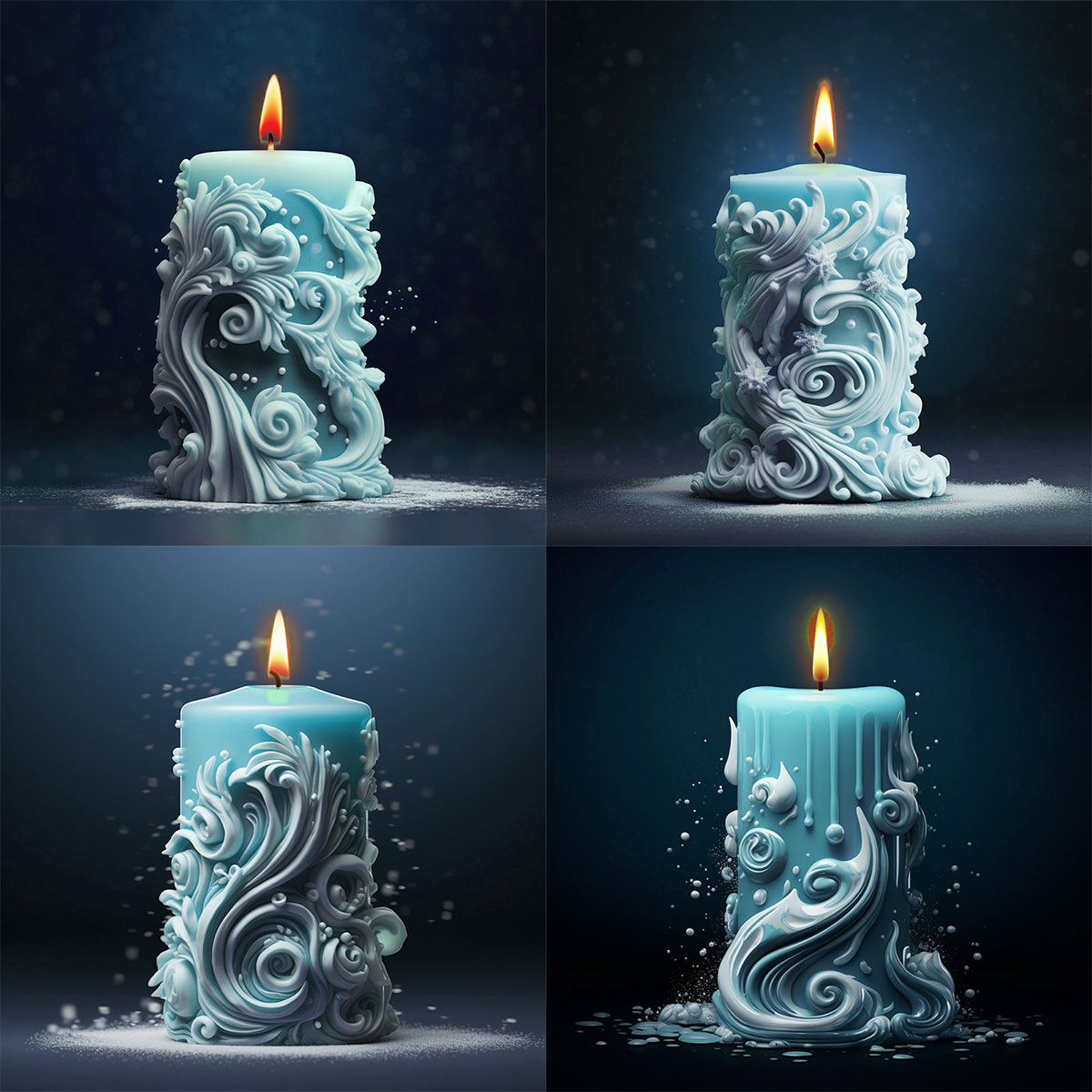 Soap Making Art - الهندسة منحوتة أسطواني سيليكون قالب شمع