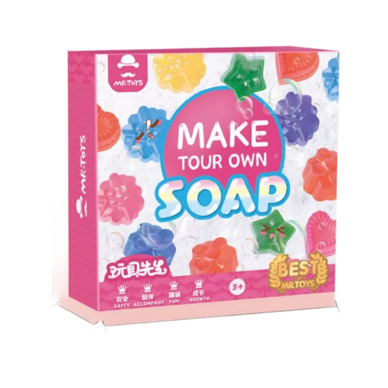Soap Making Hobbycraft - مجموعة صنع الصابون الإبداعية للأطفال، أشكال