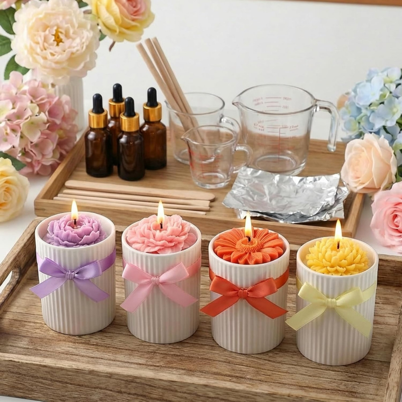 مجموعة قوالب سيليكون ثلاثية ال - مراجعة Soap Making Kit Amazon وسعره