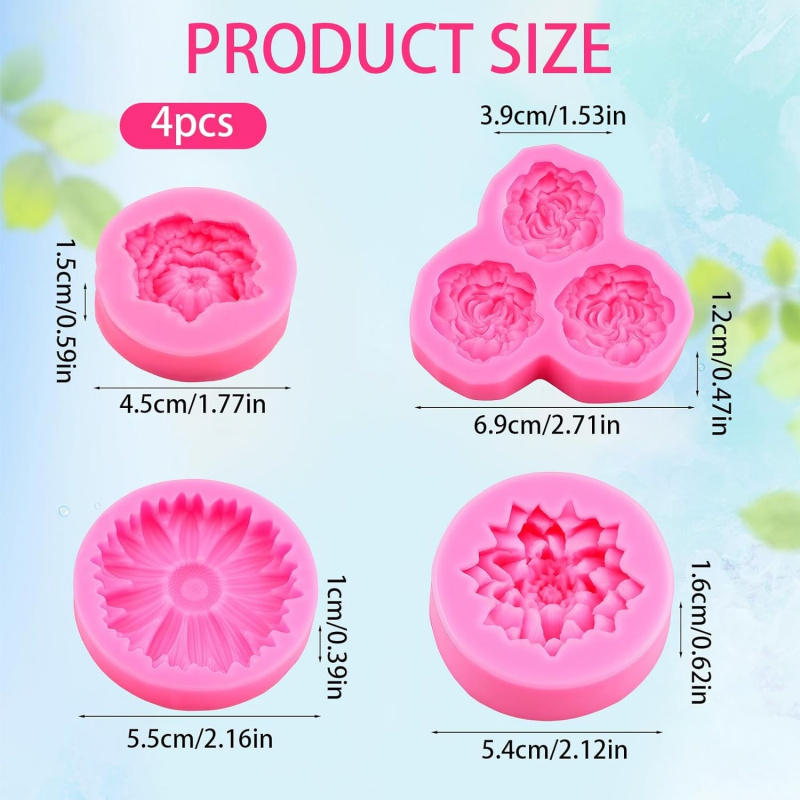 مجموعة قوالب سيليكون ثلاثية ال - مراجعة Soap Making Kit Amazon وسعره