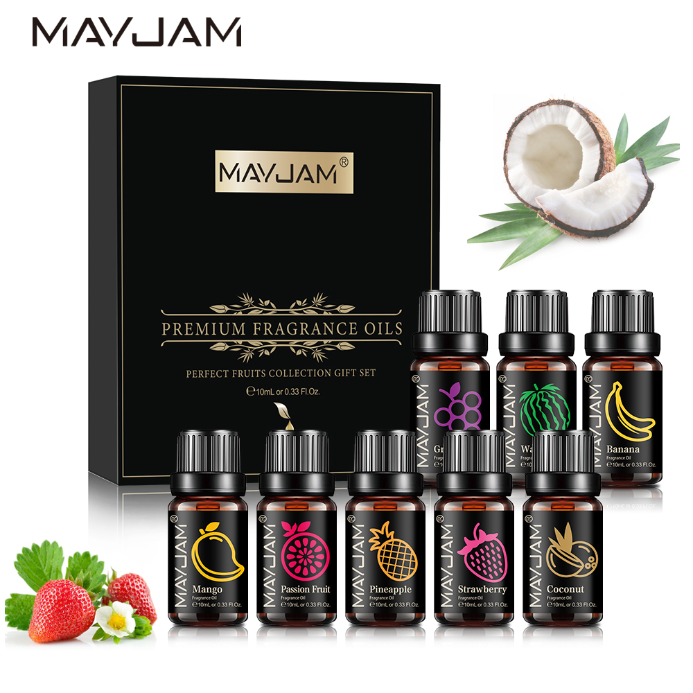 MAYJAM مجموعة الزيوت العطرية 8 - مراجعة Soap Making Ingredients وسعره