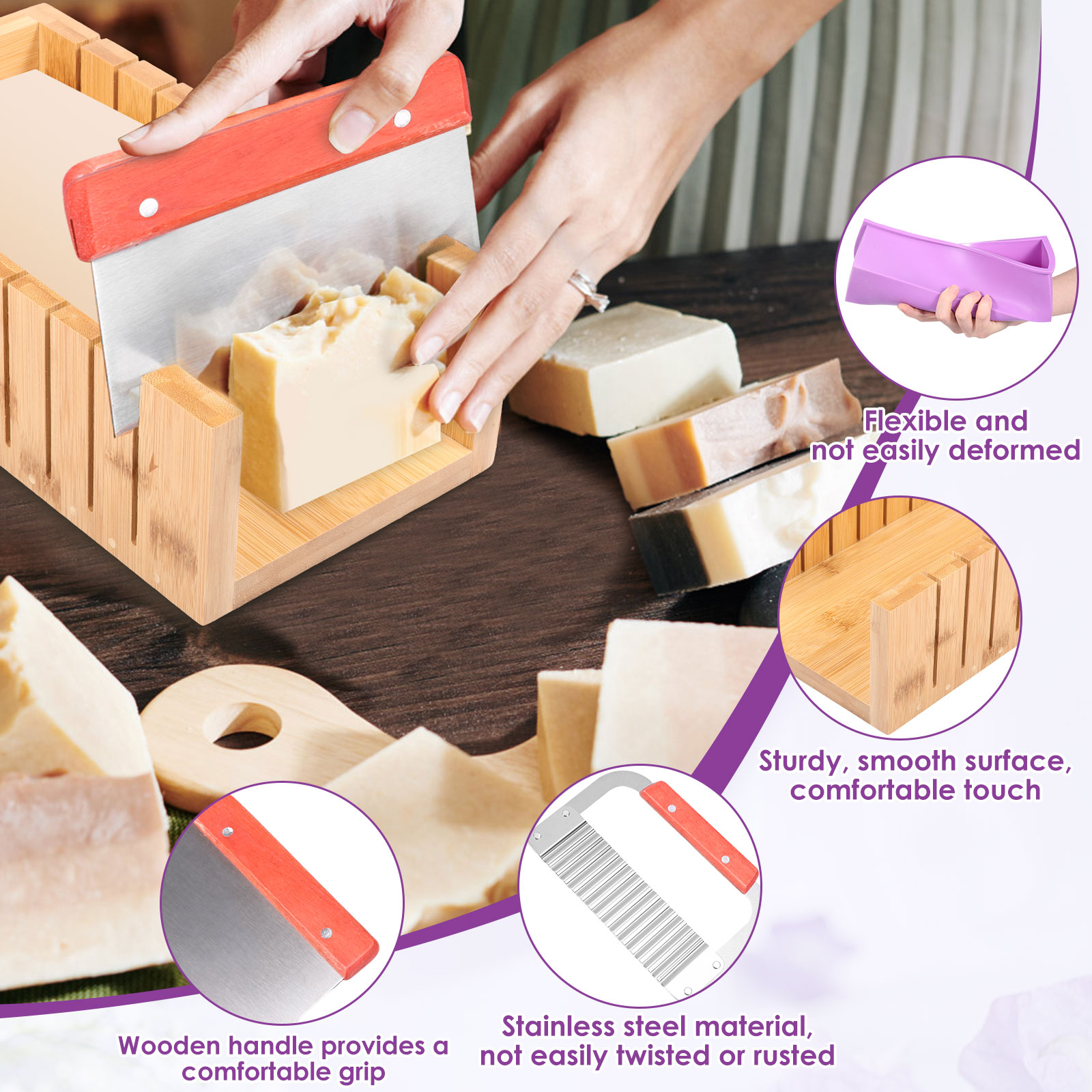 مجموعة قوالب صنع الصابون بنفسك - مراجعة Soap Making Starter Kit وسعره