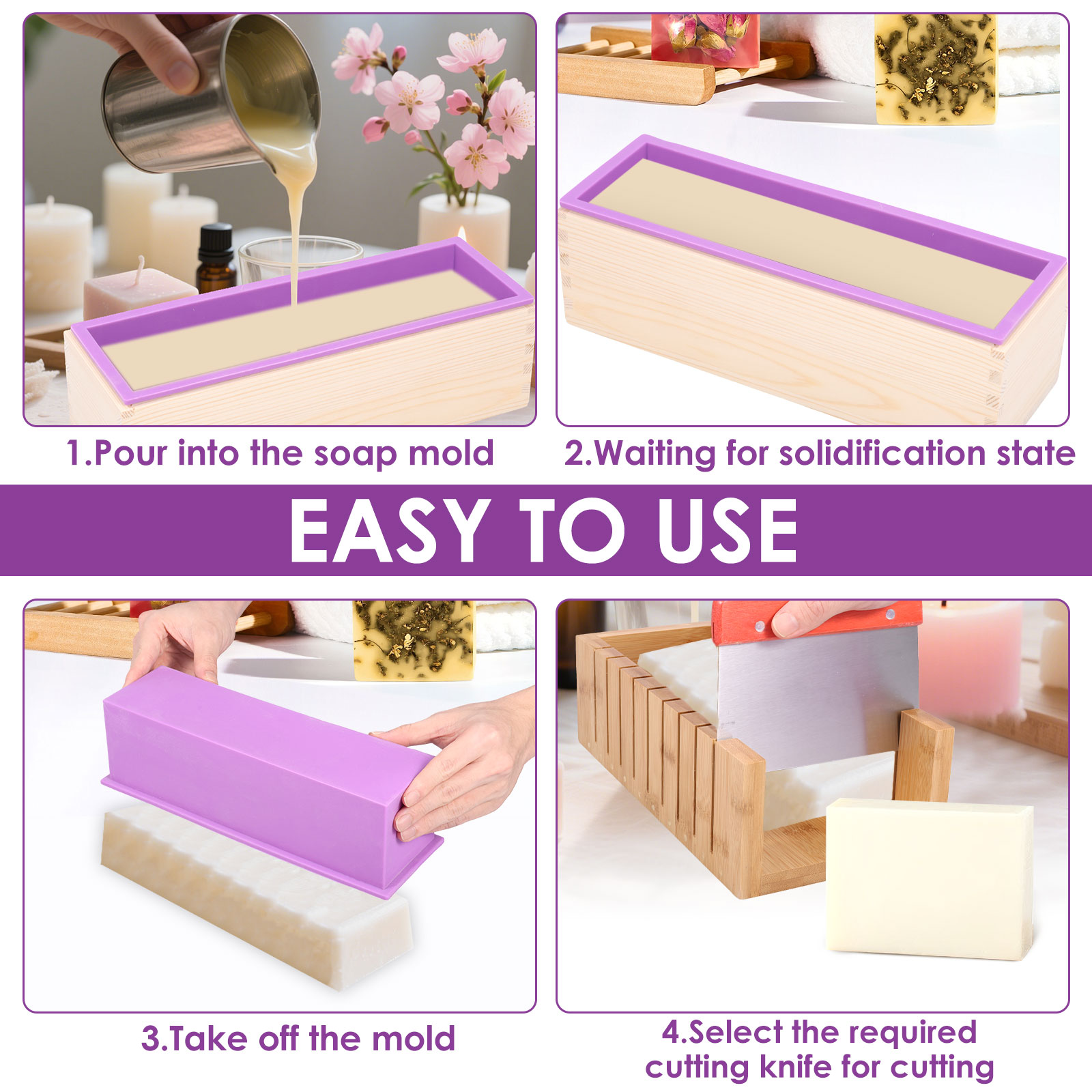 مجموعة قوالب صنع الصابون بنفسك - مراجعة Soap Making Starter Kit وسعره