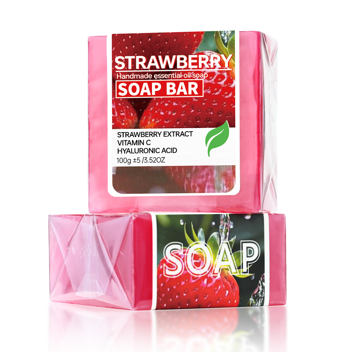 صابون يدوي الصنع بزيت الفراولة - مراجعة Soap Making Glycerin وسعره
