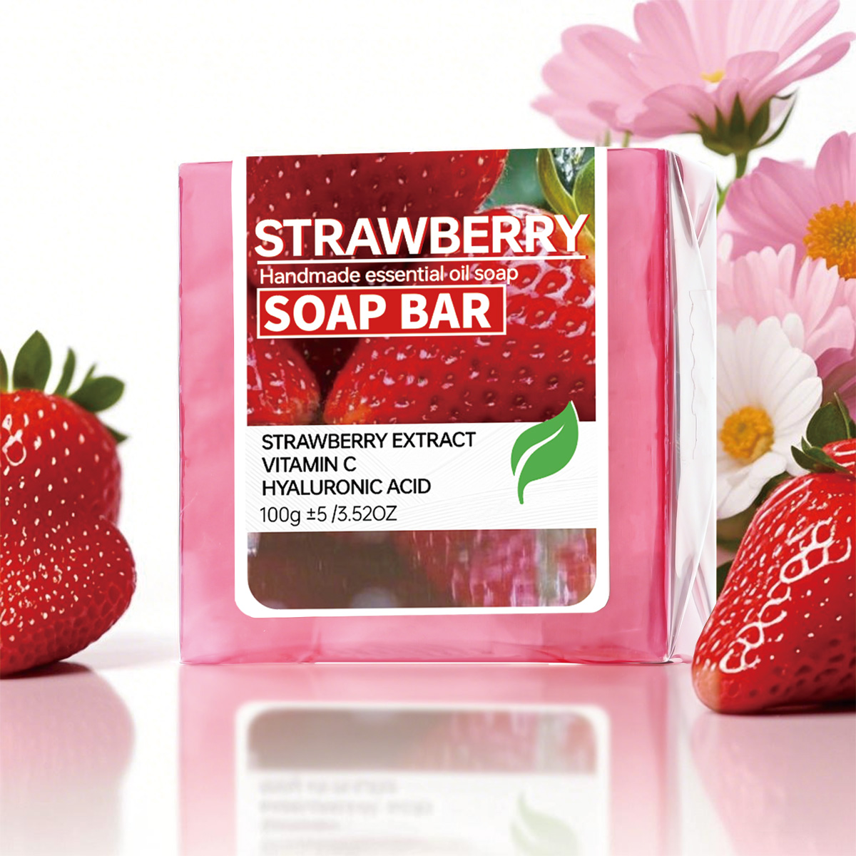 صابون يدوي الصنع بزيت الفراولة - مراجعة Soap Making Glycerin وسعره