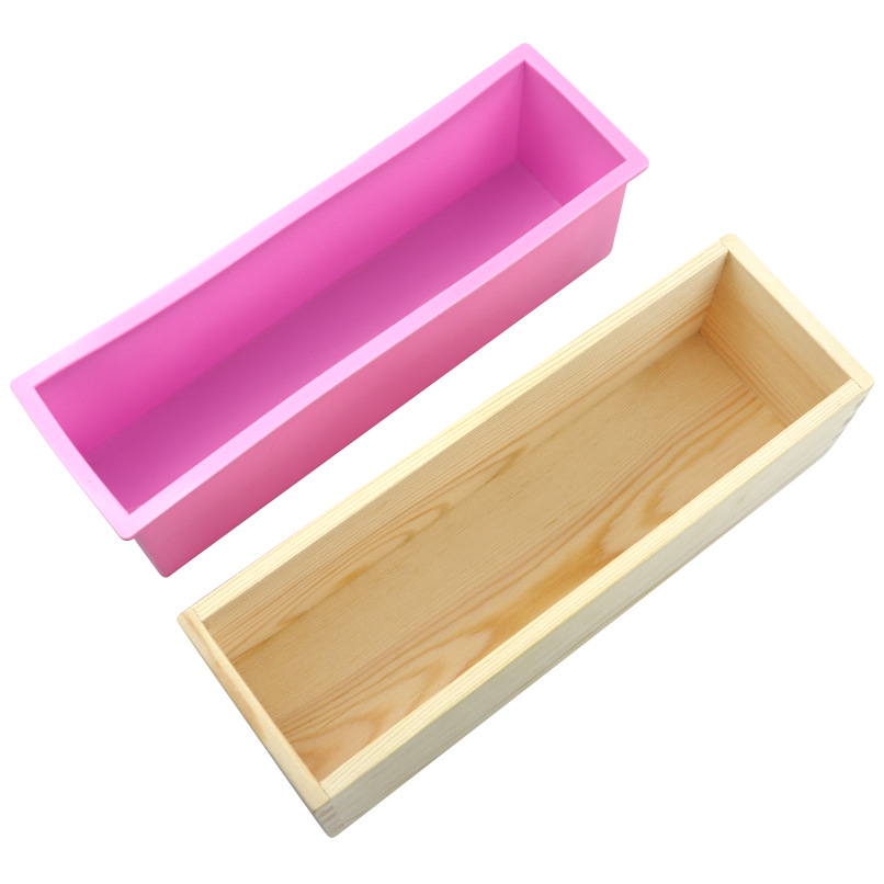 قالب رغيف خشبي مستطيل ، أدوات  - مراجعة Soap Making Starter Kit وسعره