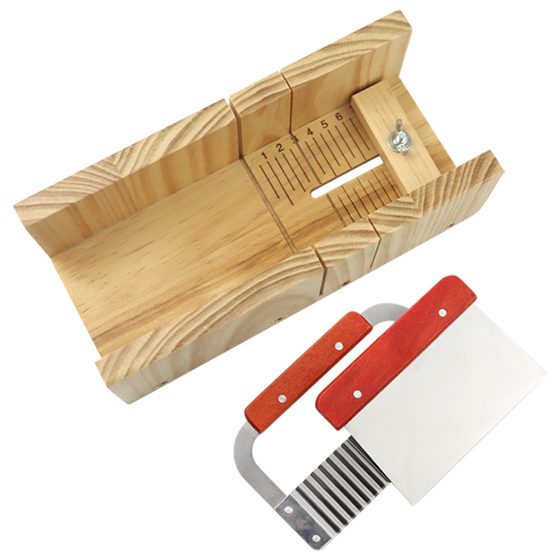 قالب رغيف خشبي مستطيل ، أدوات  - مراجعة Soap Making Starter Kit وسعره