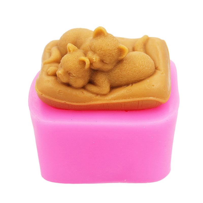 غير عصا سيليكون القط العفن 3D  - مراجعة Soap Making Art وسعره