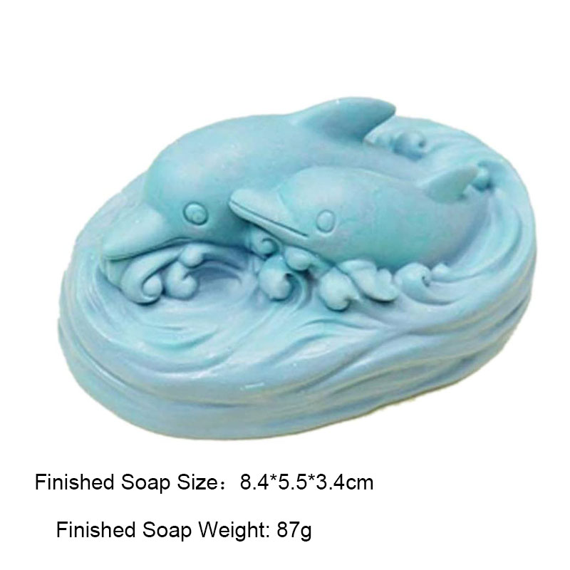 1 قطعة دولفين كرافت الفن سيليك - مراجعة Soap Making Art وسعره