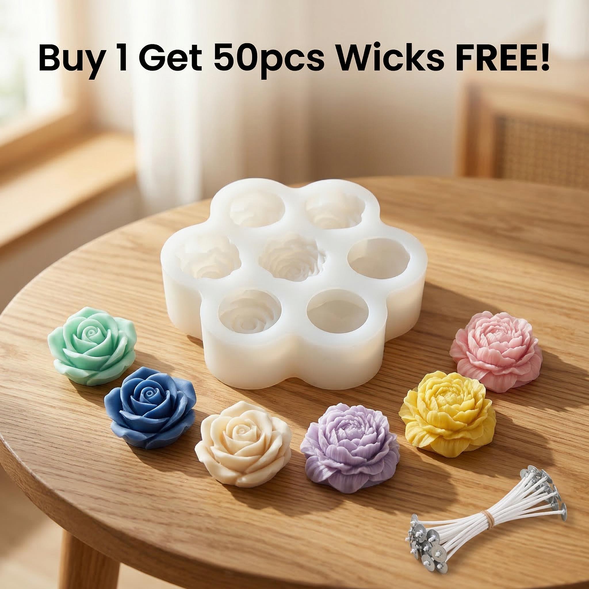 قالب شمع سيليكون ثلاثي الأبعاد - مراجعة Soap Making Kit Amazon وسعره