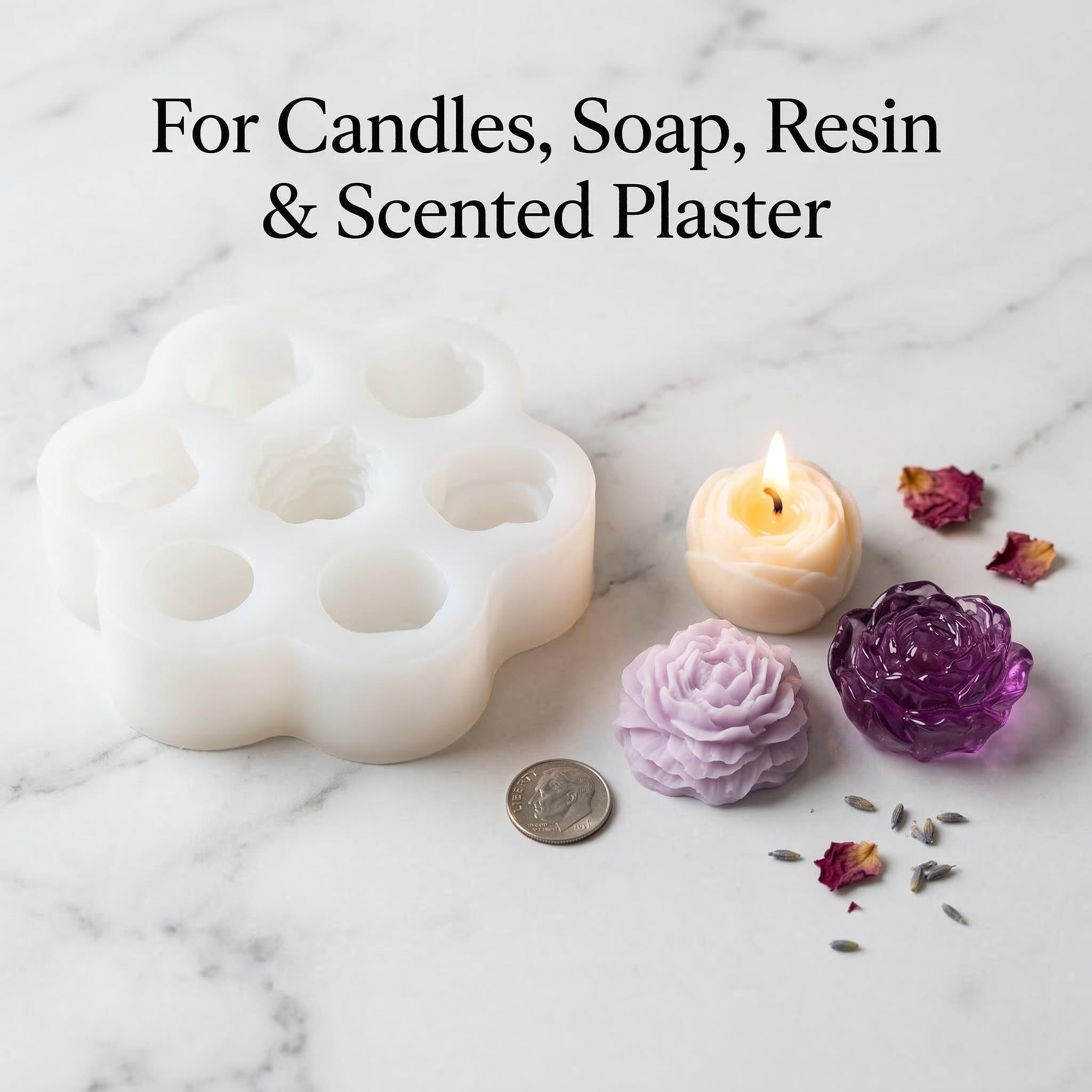 قالب شمع سيليكون ثلاثي الأبعاد - مراجعة Soap Making Kit Amazon وسعره